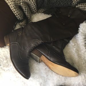 Design By Jacobies Faux Leather Cowgirl Boots, 10